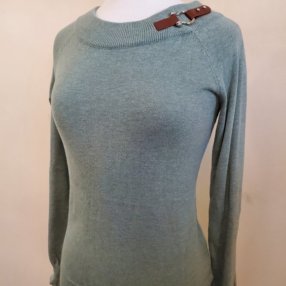 Lauren by Ralph Lauren green sweater - Picture 1 of 7